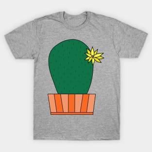 Cute Cactus Design #30: First Price Flower Cactus T-Shirt